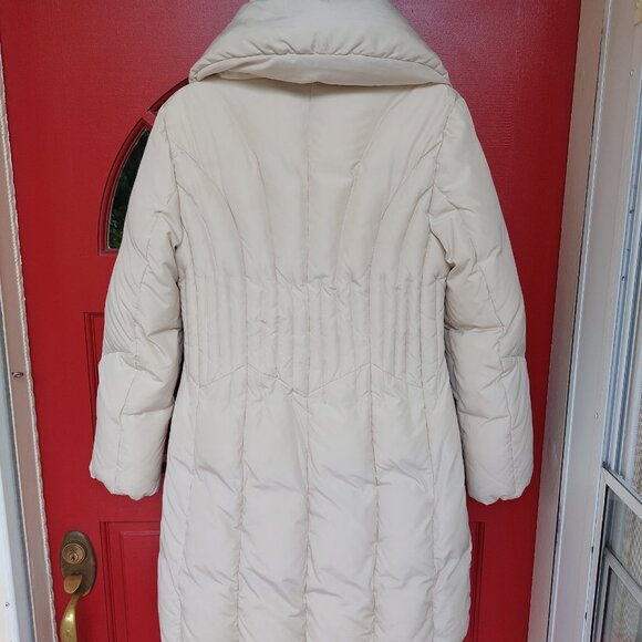 Marvin Richards Cream Down Puffer Coat - Picture 5 of 7